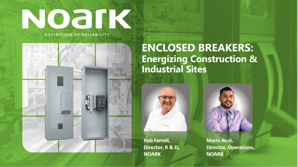 Discover the excellence of Noark enclosed breakers with Rob Farrell and Mario Real at the helm. As directors of R&D and operations, they ensure our circuit breaker innovations lead the industry in reliability and safety.
